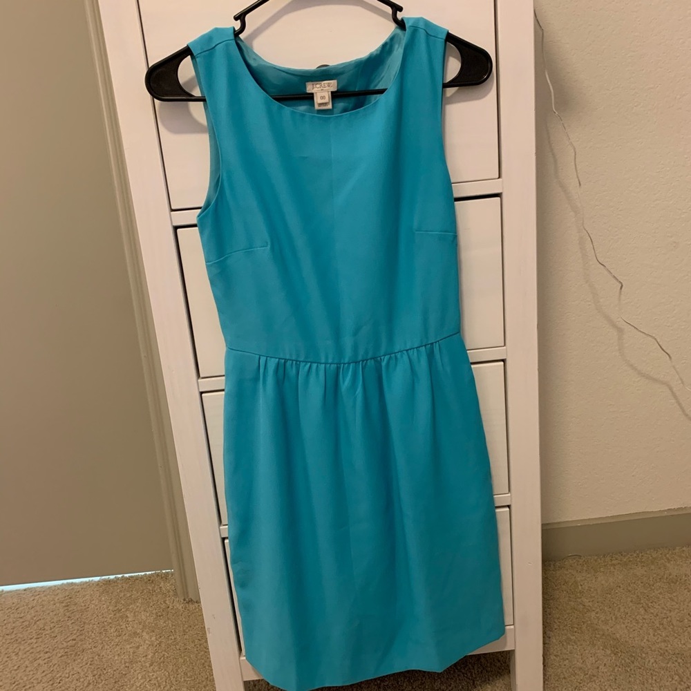 Blue dress